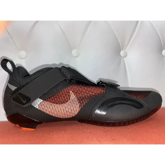 Nike Superrep Cycle Black/Hyper Crimson Indoor Cycling Shoes Men's Size 8.5 NEW - Picture 9 of 12